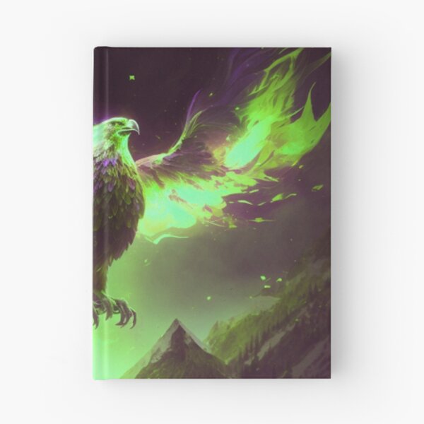 Item preview, Green Fiery Phoenix designed and sold by Healio2.
