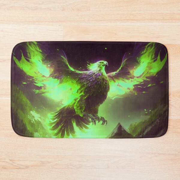 Item preview, Green Fiery Phoenix designed and sold by Healio2.
