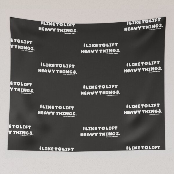 Item preview, I like to lift heavy things, v2a, front | @lilsboobthangs designed and sold by lilsboobthangs.