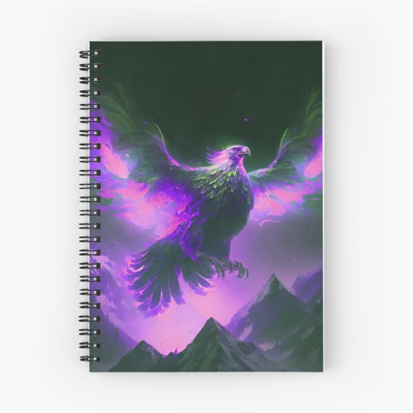 Item preview, Purple Fiery Phoenix designed and sold by Healio2.