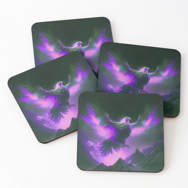 Item preview, Purple Fiery Phoenix designed and sold by Healio2.