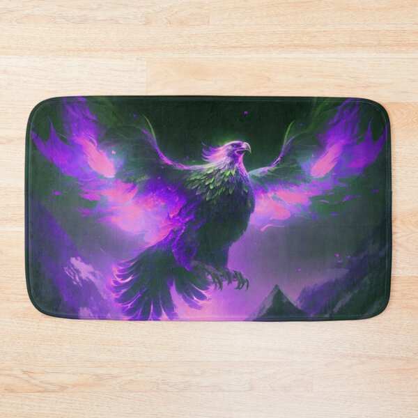Item preview, Purple Fiery Phoenix designed and sold by Healio2.