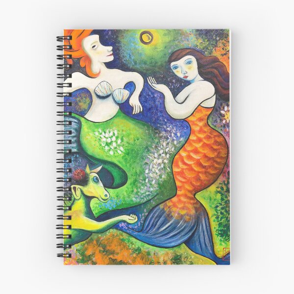 Item preview, Sirenas de Chagall designed and sold by Darwin Stead Art Merch.