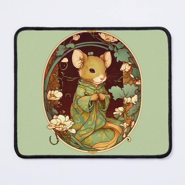 Item preview, Cute Anthropomorphic Mouse In A Robe designed and sold by entwithanaxe.
