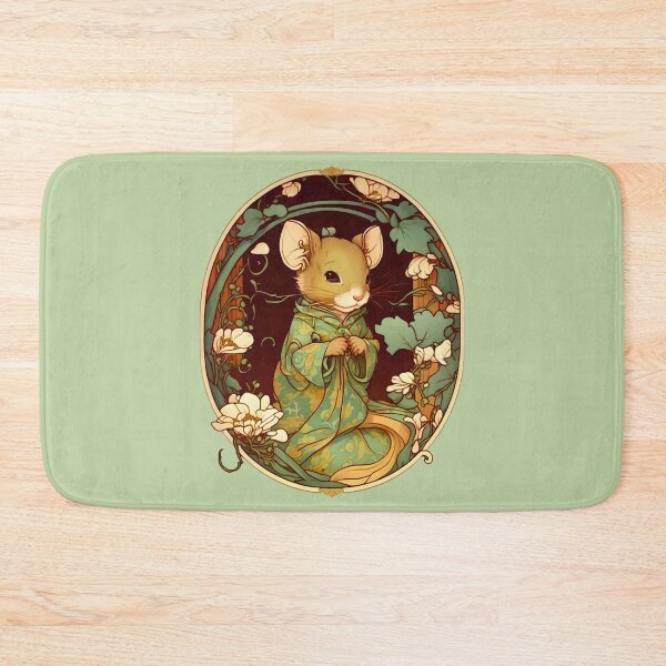 Item preview, Cute Anthropomorphic Mouse In A Robe designed and sold by entwithanaxe.