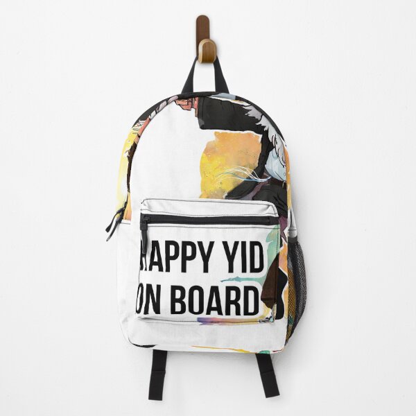 Item preview, Happy Yid On Board - Jewish Car sticker designed and sold by Shmueli Bell.