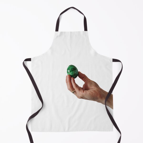 Item preview, green happy easter egg held in a man's hand designed and sold by jkrphoto.