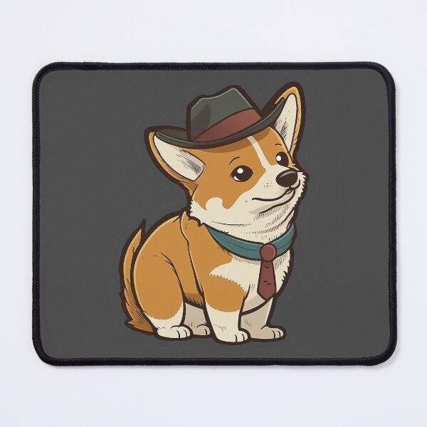 Item preview, Corgi In A Fedora designed and sold by DeltaV-Art.