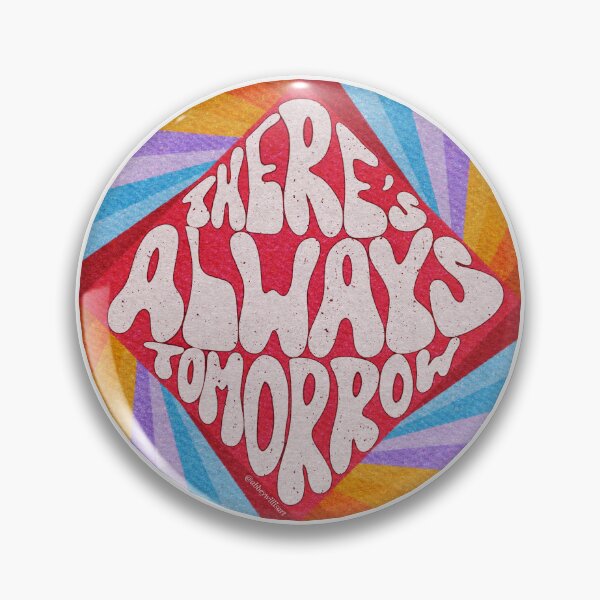 Item preview, There's Always Tomorrow Hand Lettered Quote Saying designed and sold by Abbey Willis.