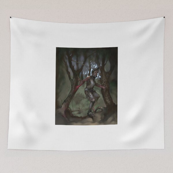 Item preview, Do NOT go down to the woods today! Scary zombie skeleton attacked by the vines and trees. Best selling, top selling redbubble art designed and sold by scottneil.