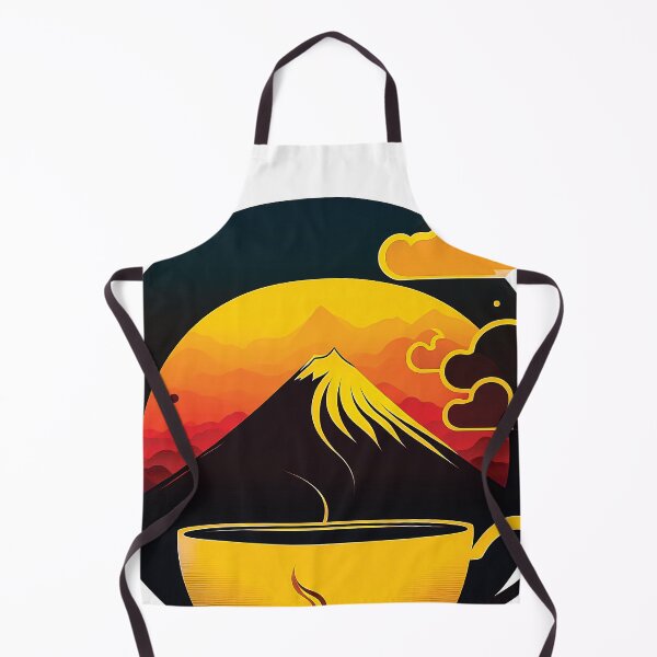 Item preview, Cup of hot coffee in the morning designed and sold by Gold Turtle Lina.