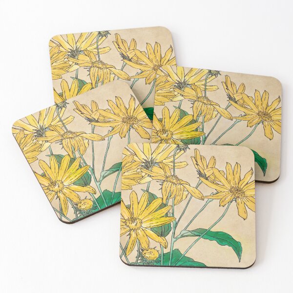 Item preview, Sunflowers (1915) by Hannah Borger Overbeck designed and sold by BossyCatHome.