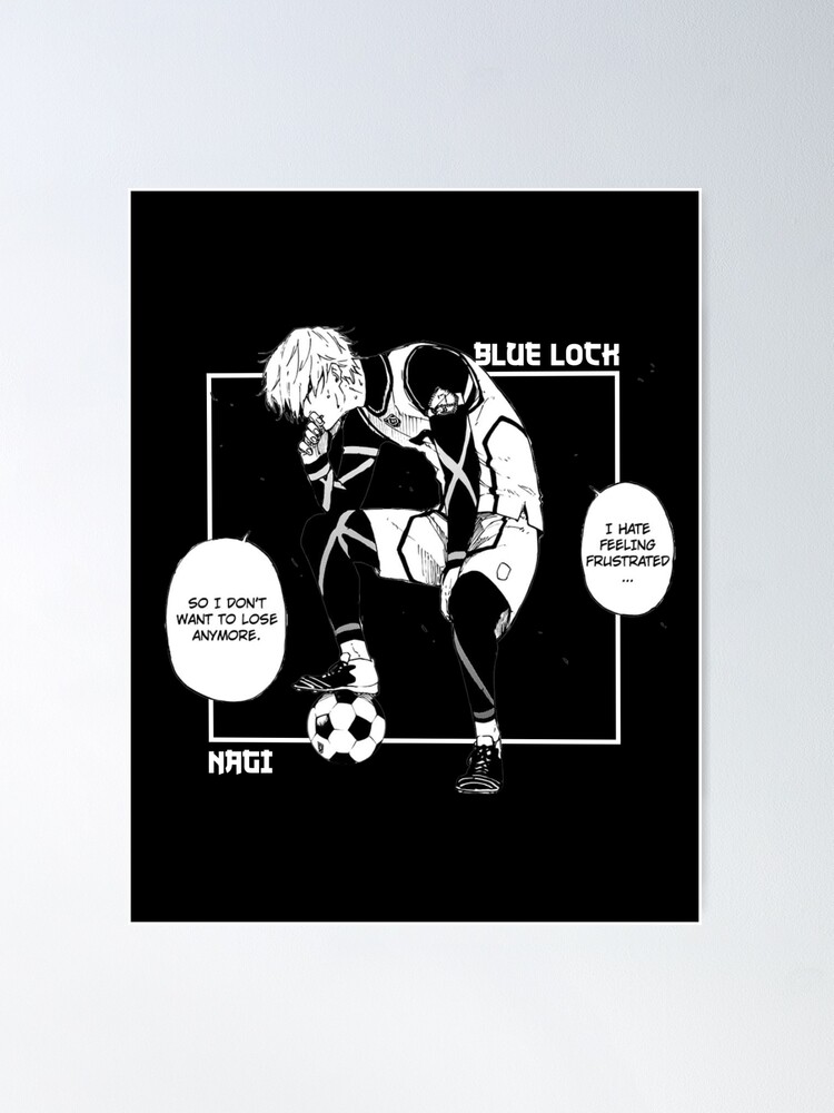 Nagi Seishiro Blue Lock Poster for Sale by yoku-mieru