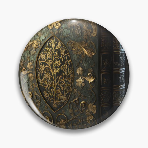 Item preview, Book ornate cover gold poster/print designed and sold by artyficial-.