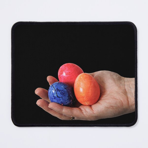Item preview, happy easter egg caught held in man's hand photography designed and sold by jkrphoto.