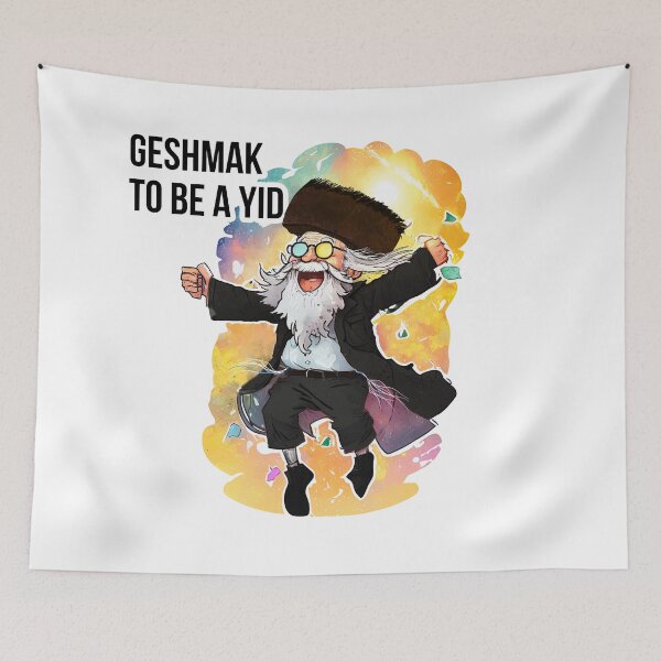 Item preview, Its Geshmak To Be A Yid - funny Jewish Hassid  designed and sold by Shmueli Bell.