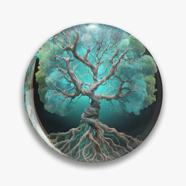 Item preview, Cubic Orb Encased Tree of Life Geode designed and sold by KazNebel.