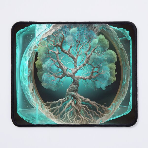 Item preview, Cubic Orb Encased Tree of Life Geode designed and sold by KazNebel.
