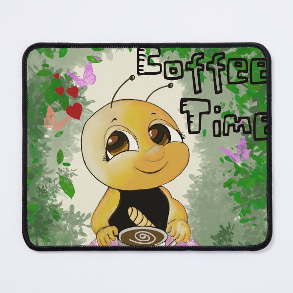 Item preview, Coffee Time Bee designed and sold by GinaDesignUK.