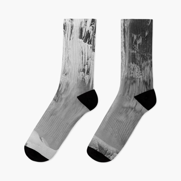 Item preview, Frozen Waterfall B&W designed and sold by Kate-P-.