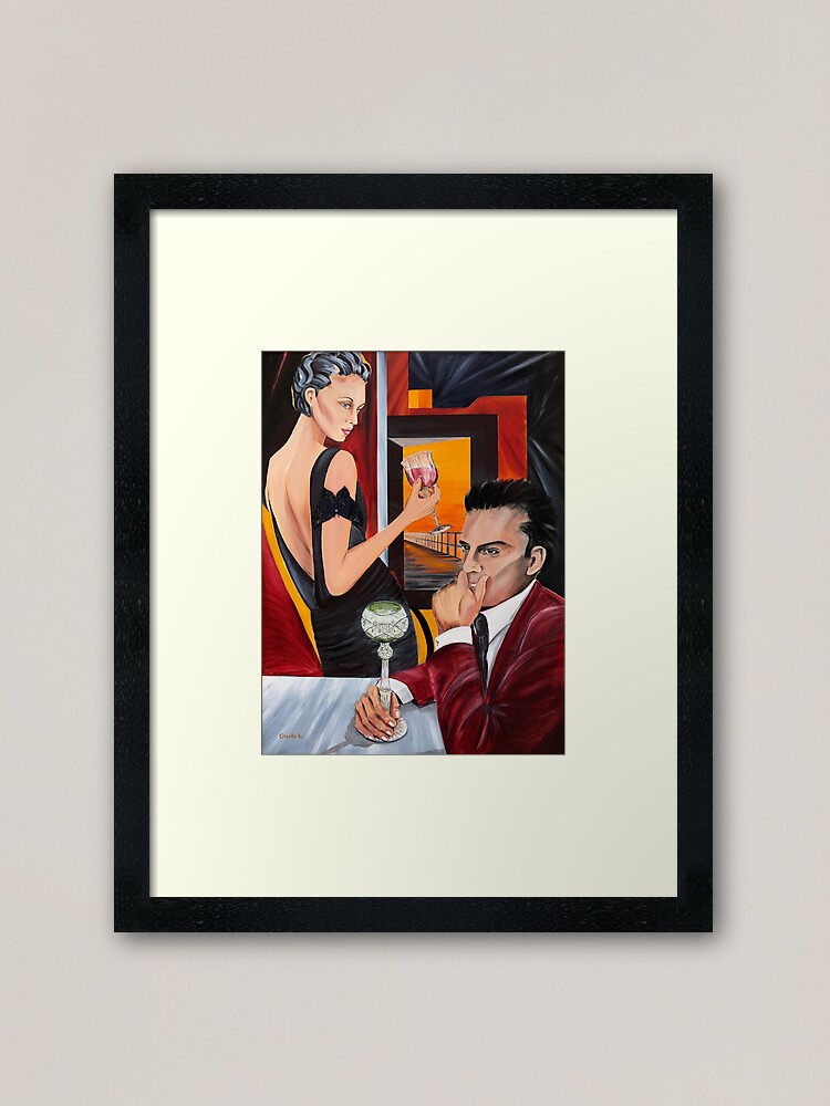 Alternate view of Couple Therapy Framed Art Print