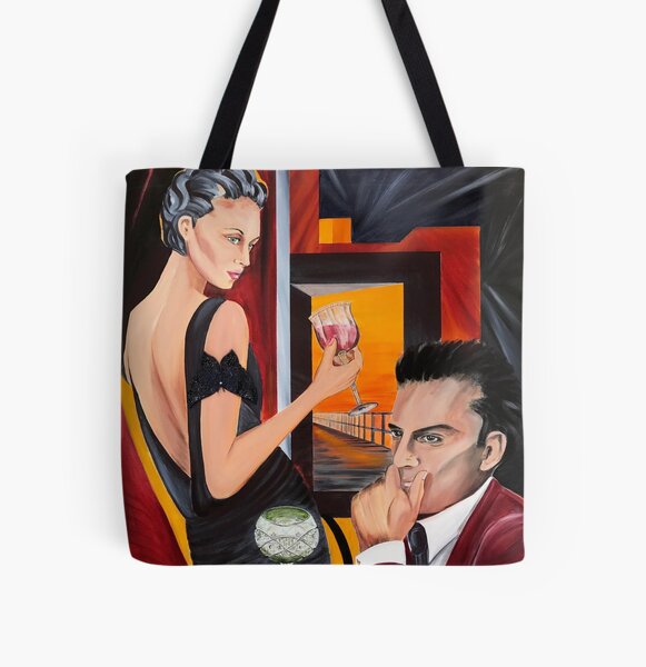 Couple Therapy All Over Print Tote Bag
