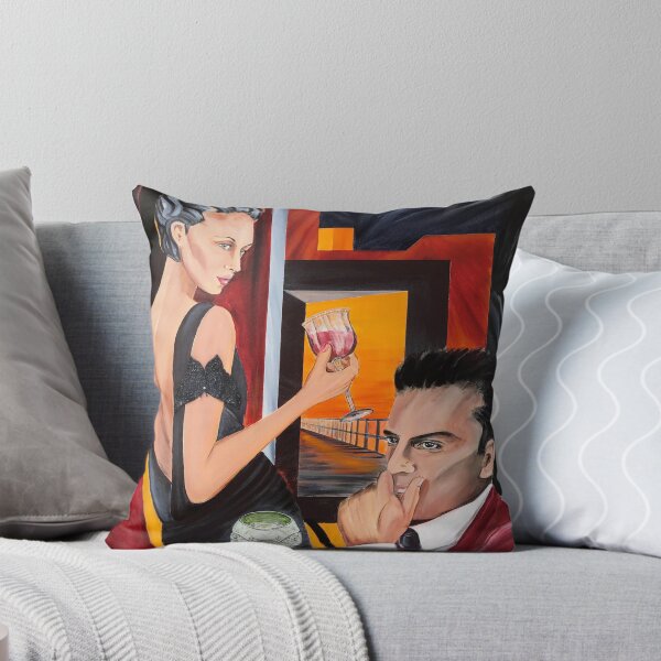 Couple Therapy Throw Pillow