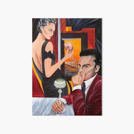 Couple Therapy Art Board Print