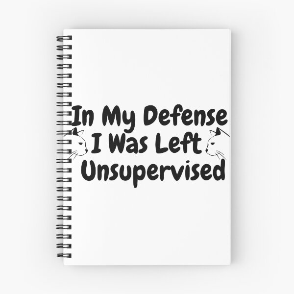 Item preview, In My Defense I Was Left Unsupervised Pet Bowls designed and sold by Stickers  Designer.
