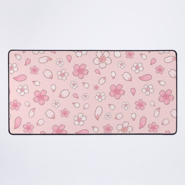 Kawaii Pastel Pink Stars Bokeh Light Desk Mat, Japanese Anime Desk Pad,  Extended Mouse Pad, Extra Large Gaming Pad Girly Desk Accessories 