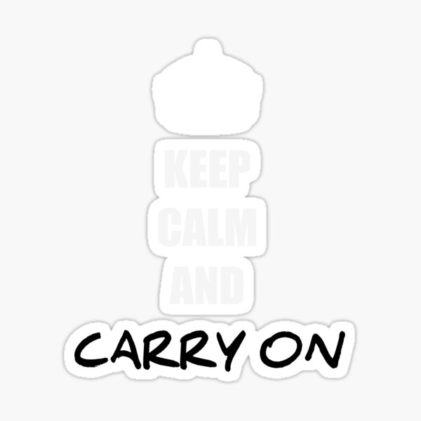 Item preview, keep calm and carry on designed and sold by Nodine.