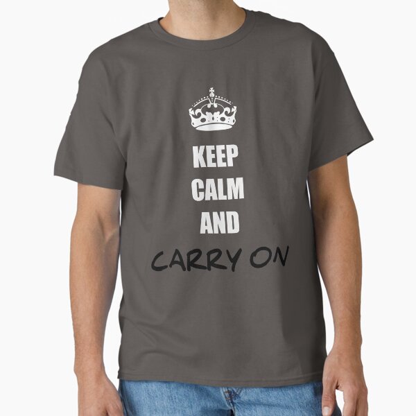 Item preview, keep calm and carry on designed and sold by Nodine.