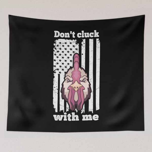 Item preview, Don't cluck with me Gallero Dealer Gamefowl Cock Fighting designed and sold by ZzCorezZ.