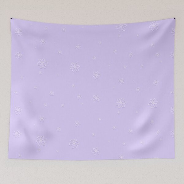 Item preview, Delicate Flowery Purple Pastel designed and sold by ataraxiastore.
