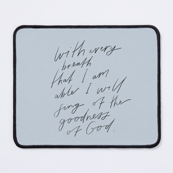 Item preview, Worship Lyrics - With every breath that I am able I will sing of the goodness of God designed and sold by seaniemendoza.