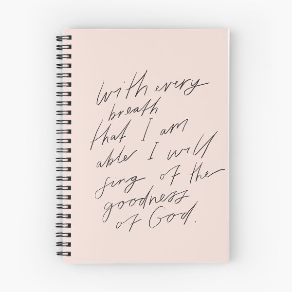 Item preview, Worship Lyrics - With every breath that I am able I will sing of the goodness of God designed and sold by seaniemendoza.