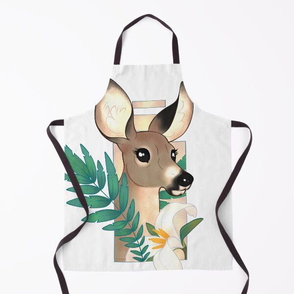 Item preview, Deer and Trillium designed and sold by lledra.