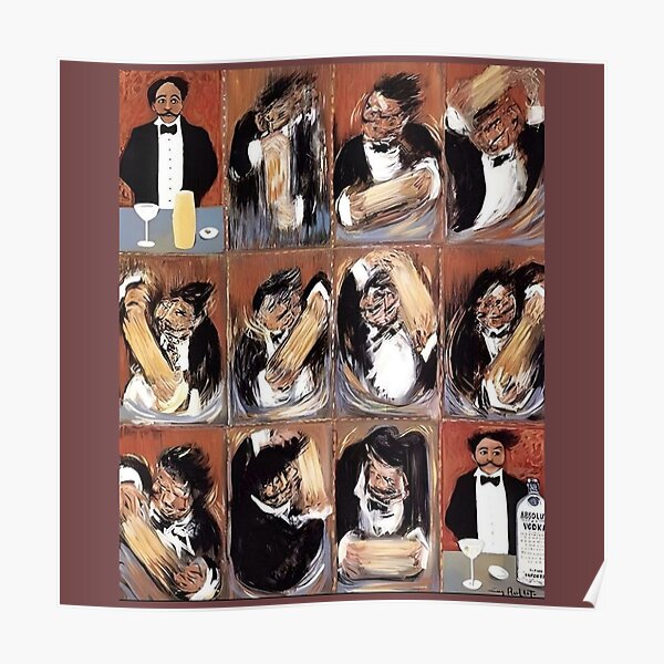 "Guy Buffet Martini Ja" Poster von KB555 Redbubble