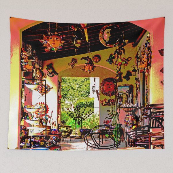 Item preview, Looking Through a Southwest Patio designed and sold by William E Lopez.