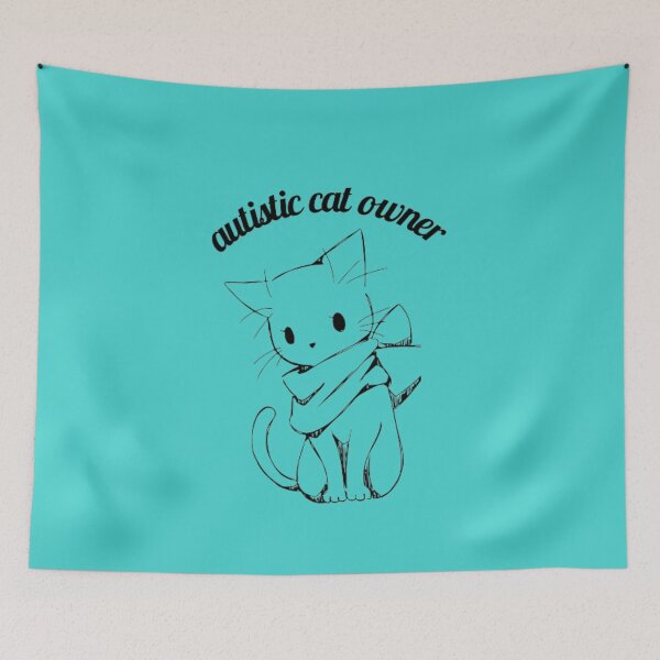 Item preview, Autistic Awareness autistic cat owner designed and sold by Justeecat.