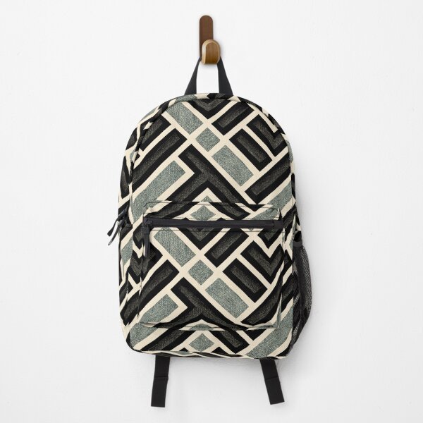 Item preview, Monochrome geometric pattern designed and sold by folskullyz.