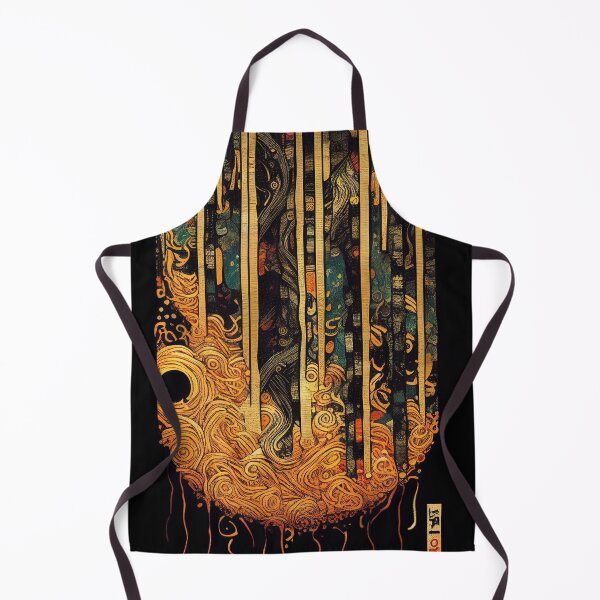 Item preview, Klimt Inspired Ramen Poster designed and sold by dragonfruit-art.