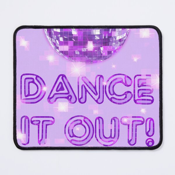 Item preview, Dance It Out fun retro typography designed and sold by Glimmersmith.