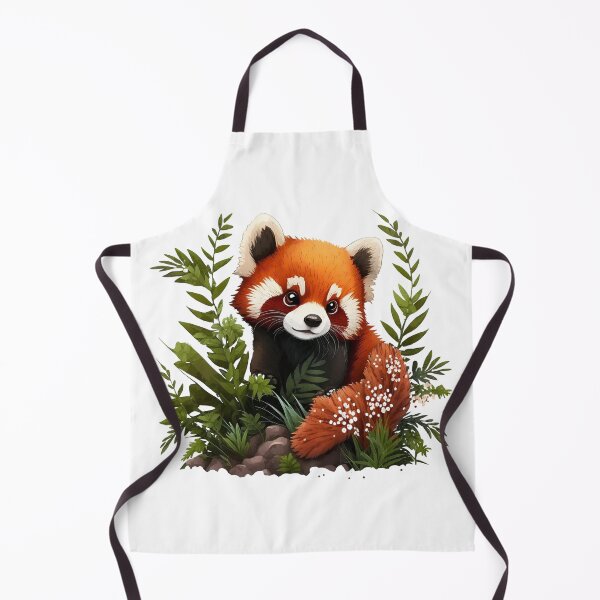 Item preview, Cute Red Panda designed and sold by 9livescanvas.