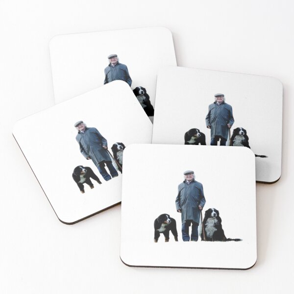 Item preview, Michael D Higgins & his Loyal Dogs designed and sold by Irishprints.
