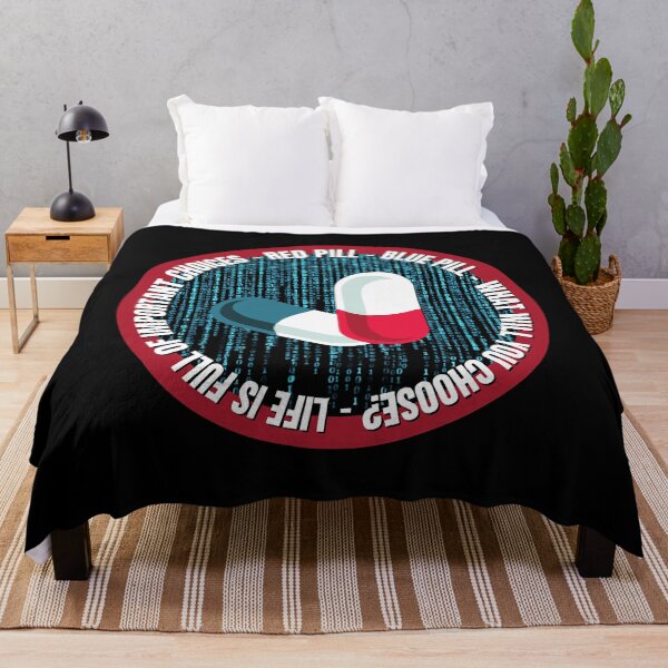Item preview, Life Is Full of Important Choices. Red Pill or Blue Pill designed and sold by KarleyPrice.