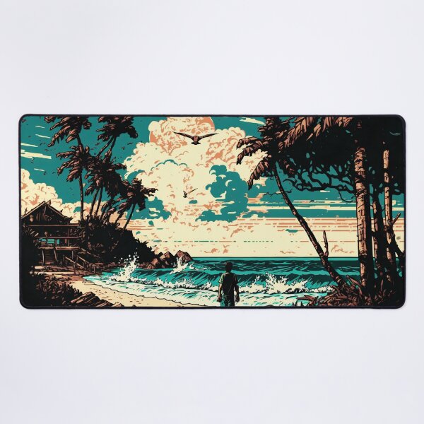 Item preview, Paysage marin. v12 designed and sold by Harbaween.