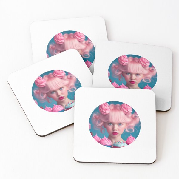 Item preview, A small girl with cupcake designed and sold by AuthenticoStore.