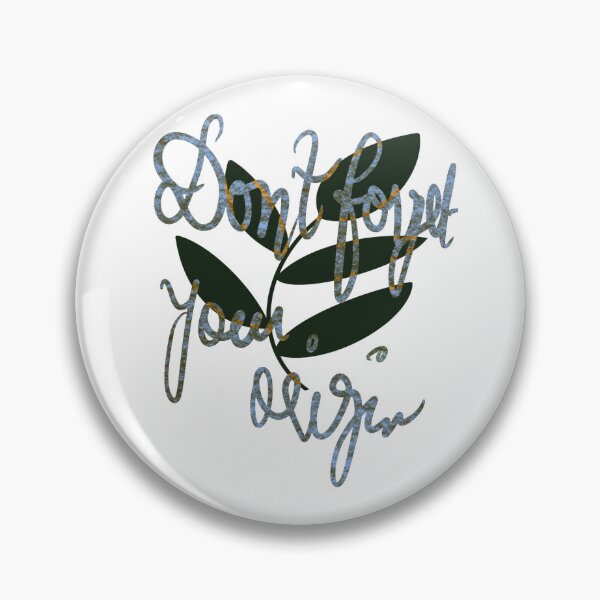 Item preview, Donot forget your origin botanical leaves designed and sold by chuckletuckle.