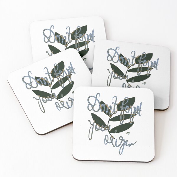 Item preview, Donot forget your origin botanical leaves designed and sold by chuckletuckle.
